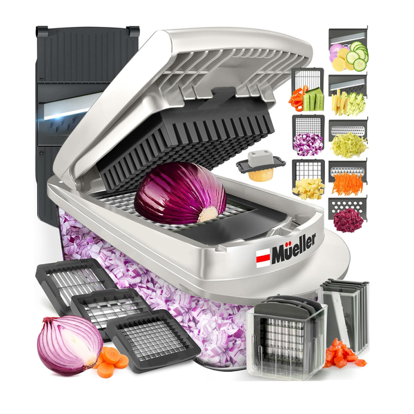 10-in-1 Pro Vegetable Chopper with Container