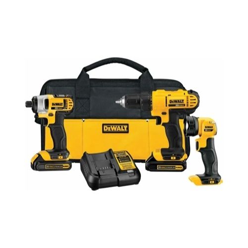 DEWALT 20V MAX Cordless Drill Combo Kit,