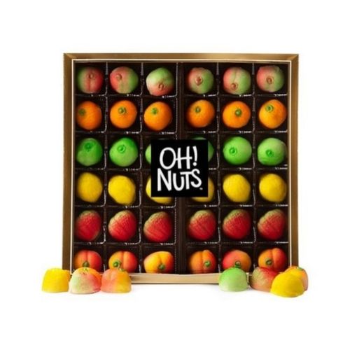 Box Of 36 Oh Nuts Premium Marzipan Candy Fruits