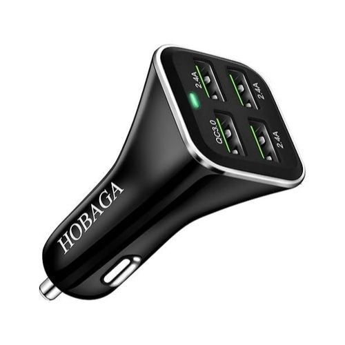 4-Port USB Car Charger Adapter