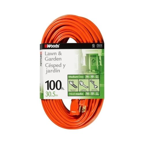 Woods 100 Ft Outdoor Extension Cord