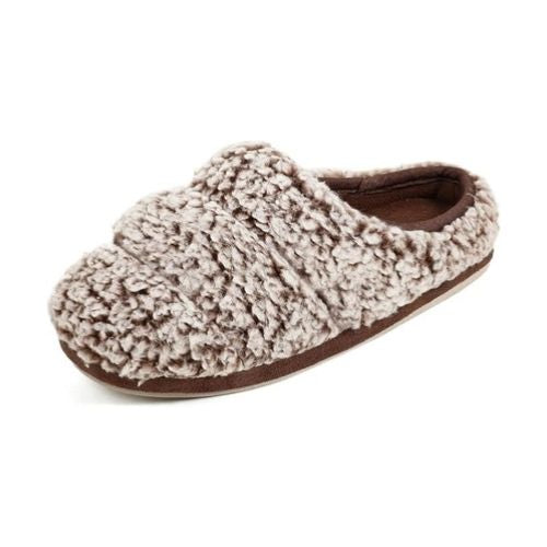 Wishcotton Women's Lightweight Fuzzy Sherpa House Slippers