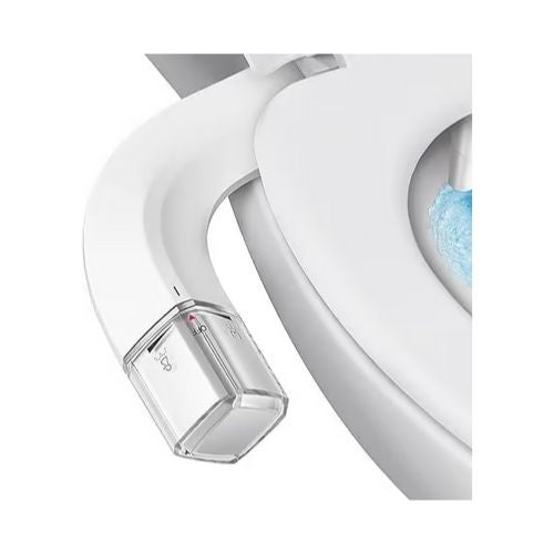 Ultra-Slim Bidet Dual Nozzle Bidet Attachment for Toilet