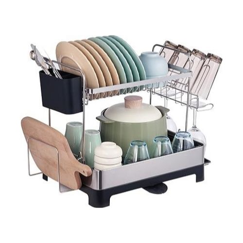 2-Tier Dish Drying Rack