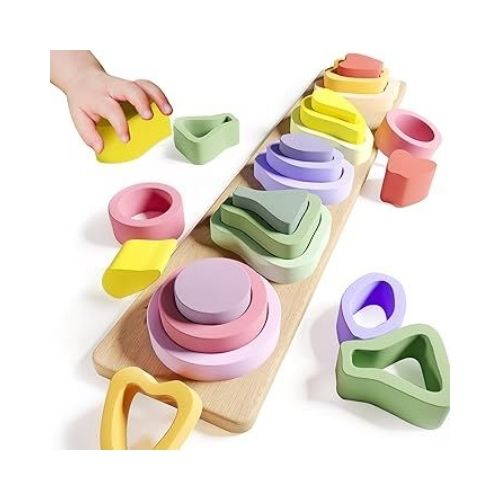 Wooden Sorting & Stacking Toys