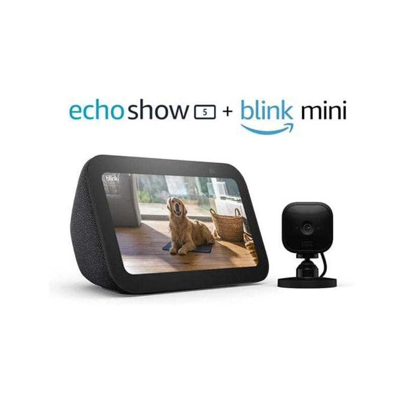 Echo Show 5 (3rd Gen) with Blink Mini