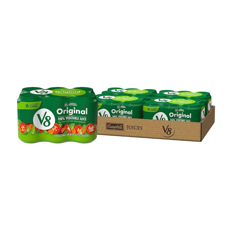24 Cans of V8 Original 100% Vegetable Juice