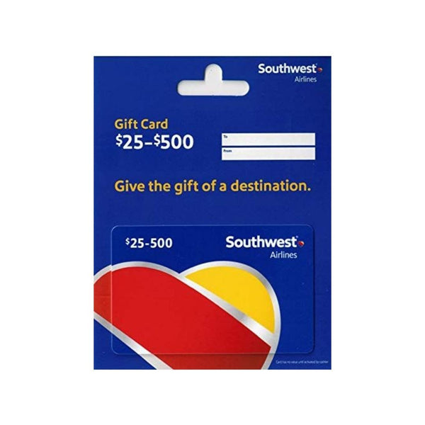 $500 Southwest Airlines Gift Card