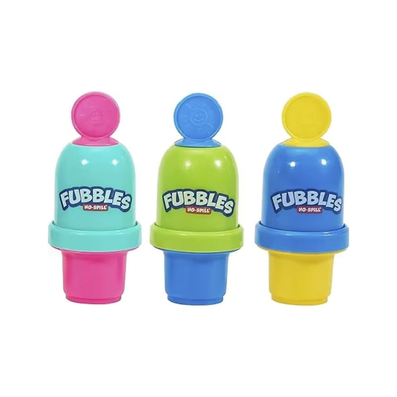 Pack of 3 Fubbles Bubbles No-Spill Bubble Tumbler