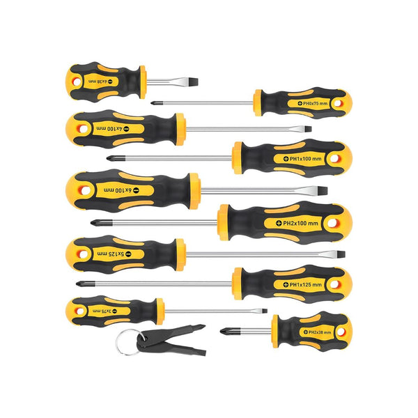 10-Piece Magnetic Screwdrivers Set