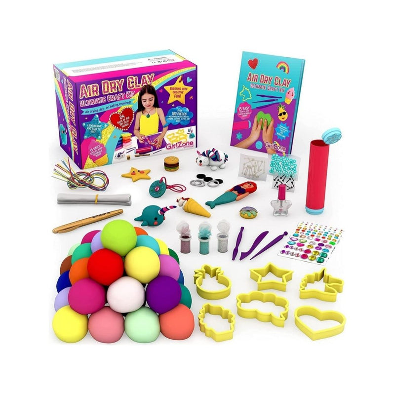 100-Piece Kids Modeling Clay Set