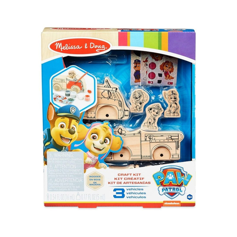 Melissa & Doug PAW Patrol Wooden Vehicles Craft Kit