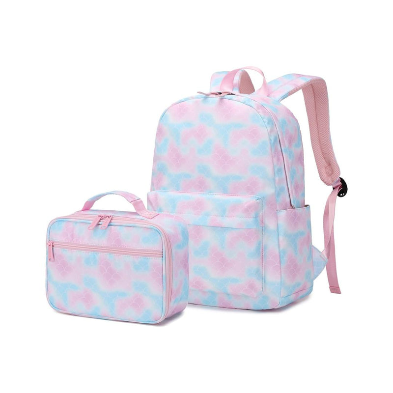 Girl's Backpack Set with Lunch Bag