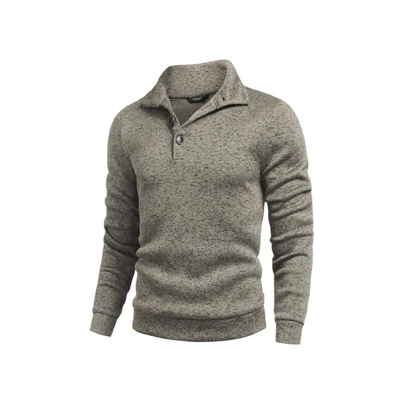 Men's Casual Knit Pullover Sweatshirt