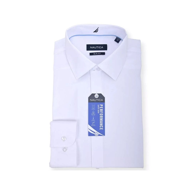 Nautica Men's Slim Fit Supershirt Dress Shirt (3 Colors)