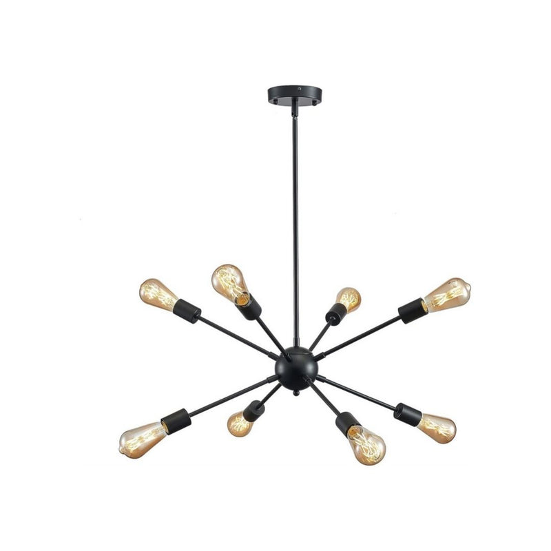 8-Light Modern Sputnik Chandelier