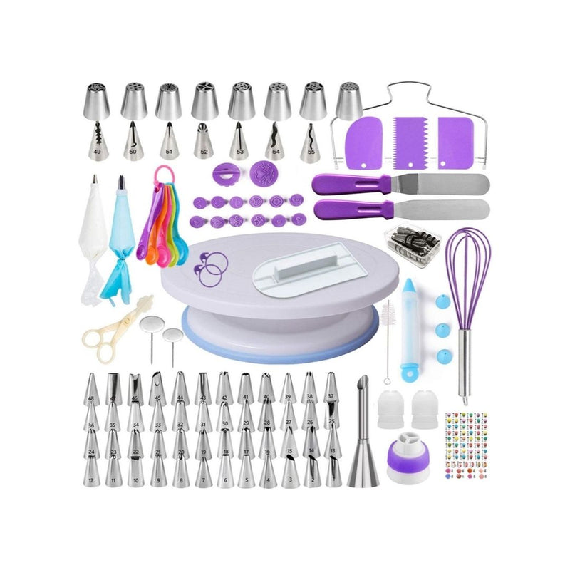 138-Pcs Cake Decorating Kit