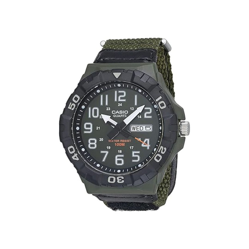 Casio Analog Nylon Velcro Band Watch