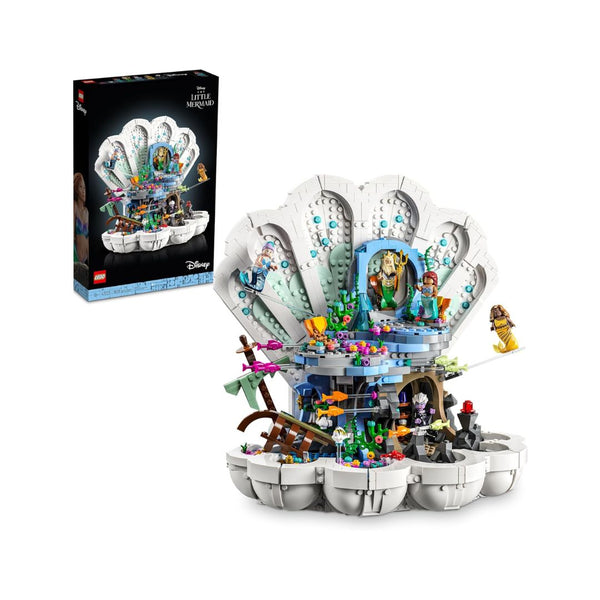 1,808-Pcs LEGO Disney Princess The Little Mermaid Royal Clamshell Building Set