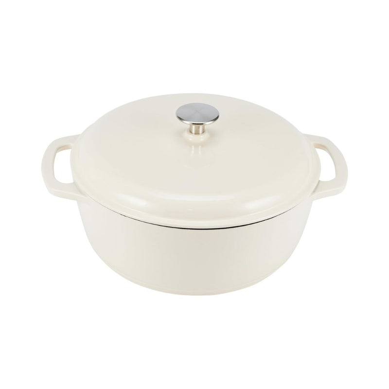 Amazon Basics Cast Iron Dutch Oven Pot with Lid, 6-Quart