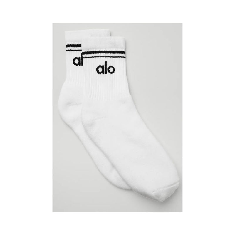alo Unisex Half-Crew Throwback Socks
