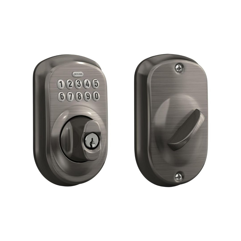 SCHLAGE BE365 PLY 620 Plymouth Keypad Deadbolt