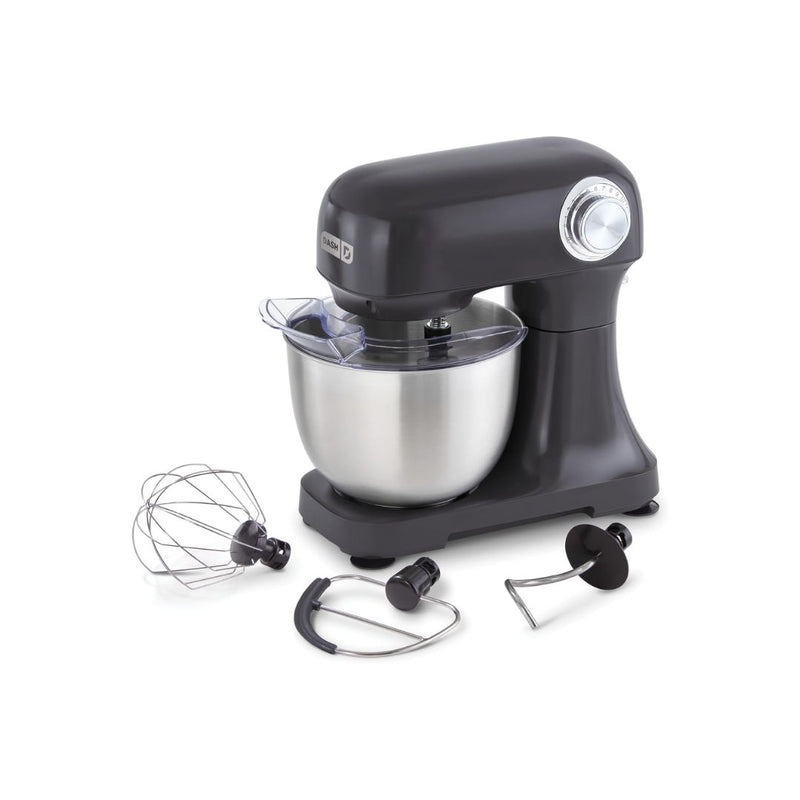 DASH Tilt-Head 3.5qt Stand Mixer 12 Speeds with Paddle, Dough Hook, and Whisk Attachments