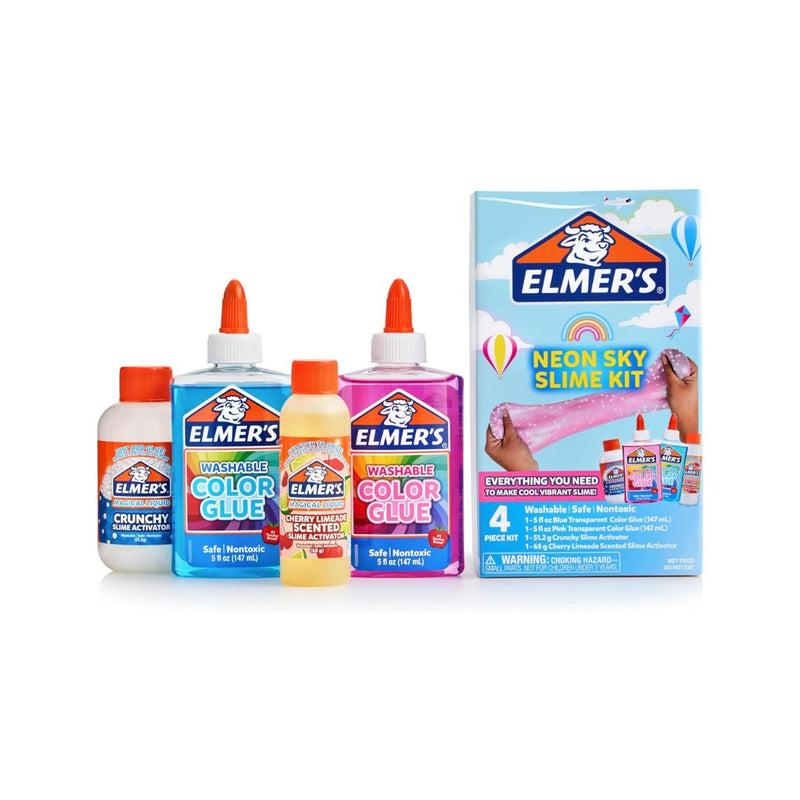 4-Count Elmer’s Neon Sky Slime Kit