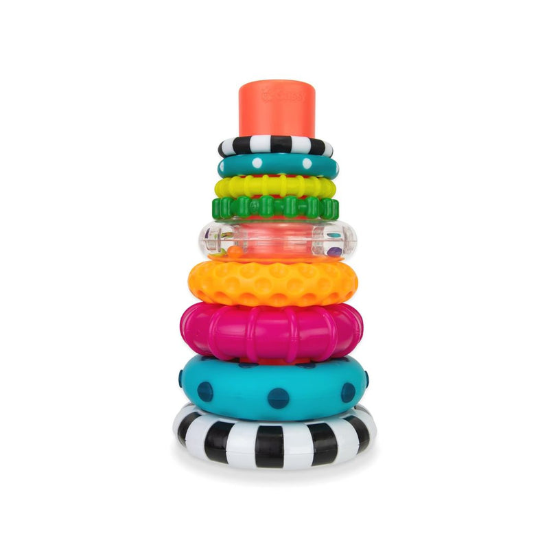 Sassy Stacks of Circles Stacking Ring STEM Learning Toy