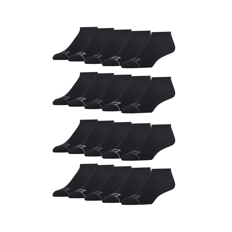 20 Pairs of Lee Men’s No Show Socks
