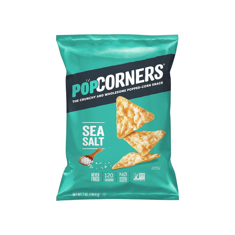 Popcorner Kettle Corn or Sea Salt Popped Corn Chips (7 Ounce)