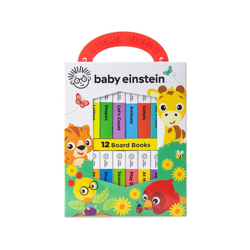 Baby Einstein – My First Library Board Book Block 12-Book Set