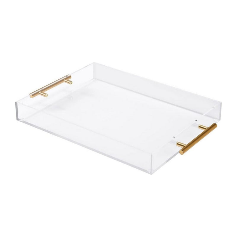 Acrylic Serving Tray, 12 x 16 Inch
