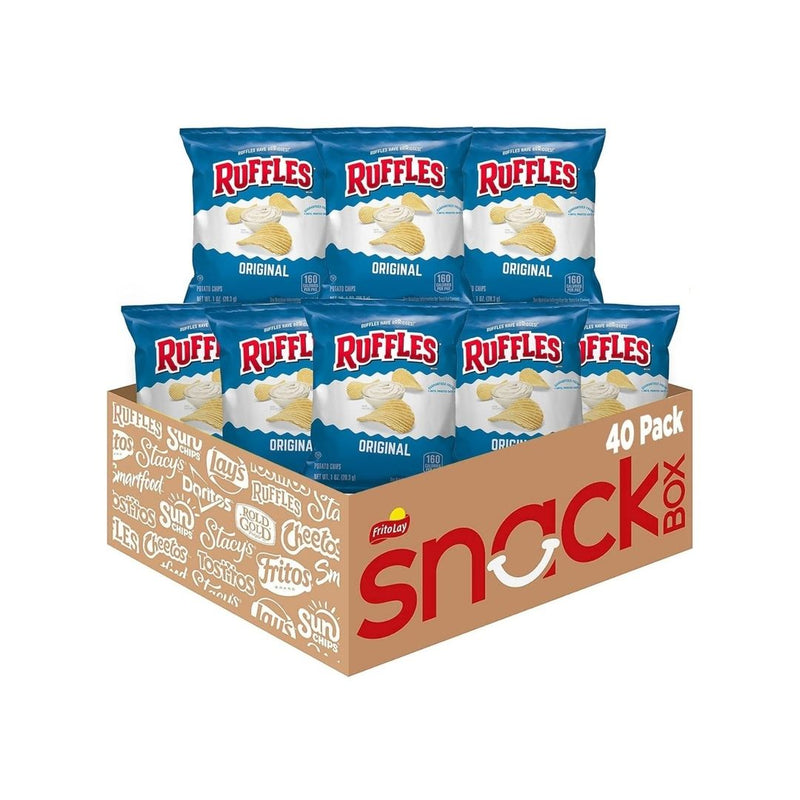 40-Pack Ruffles Original Potato Chips