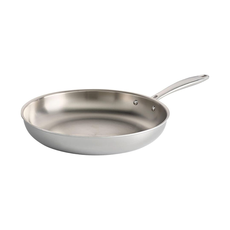 Tramontina Seattle Tri-Ply Clad Stainless Steel 12″ Large Frying Pan