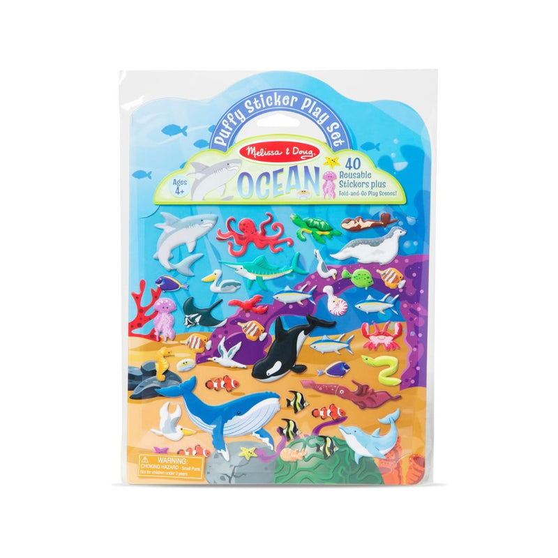 Melissa & Doug Puffy Sticker Play Set- Ocean