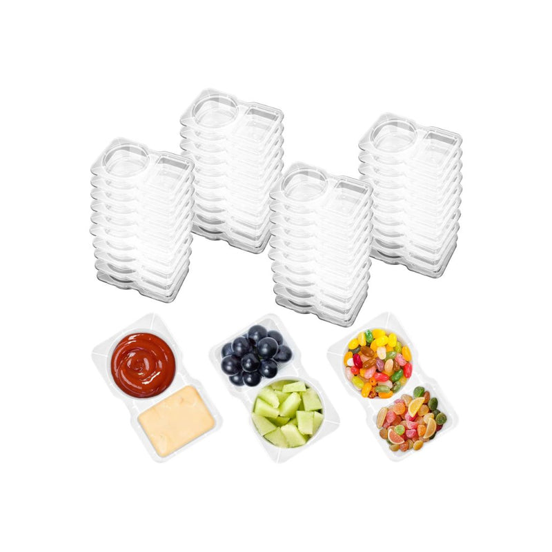 20-Pcs Snack Containers with Lid