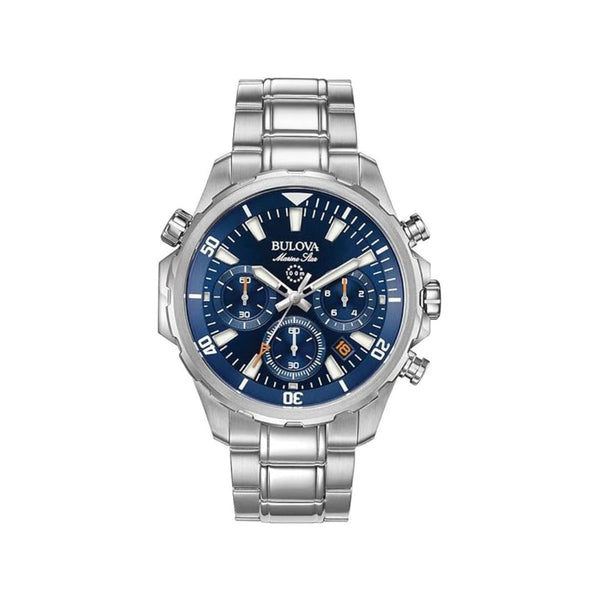 Bulova Men's Marine Star Series B Stainless Steel 6-Hand Chronograph Quartz Watch