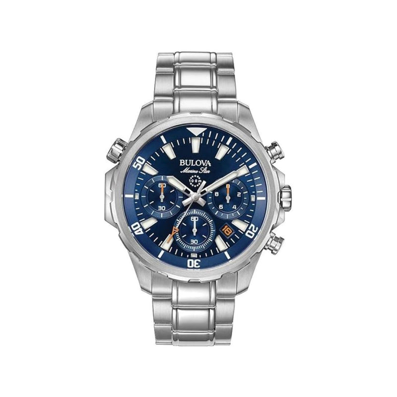 Bulova Men's Marine Star Series B Stainless Steel 6-Hand Chronograph Quartz Watch