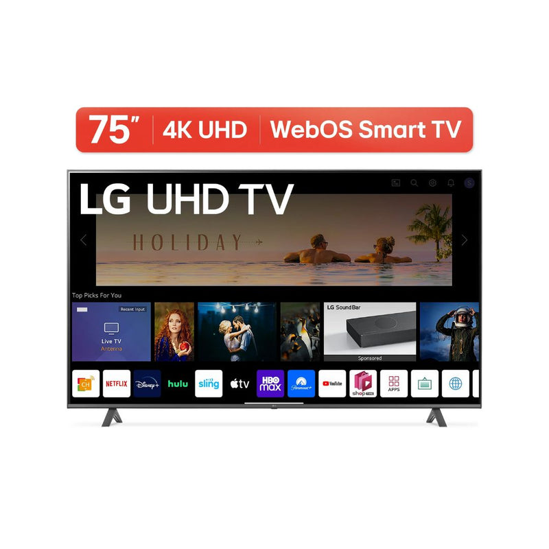LG 75″ Class 4K UHD 2160P webOS Smart TV