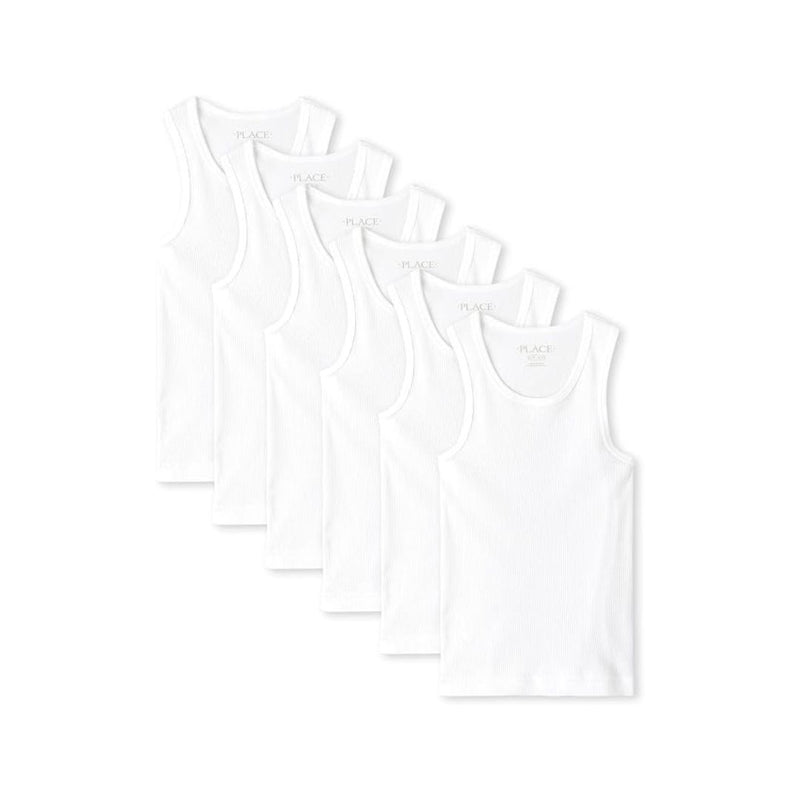 6-Pack The Children's Place Boys' Sleeveless Tank Top