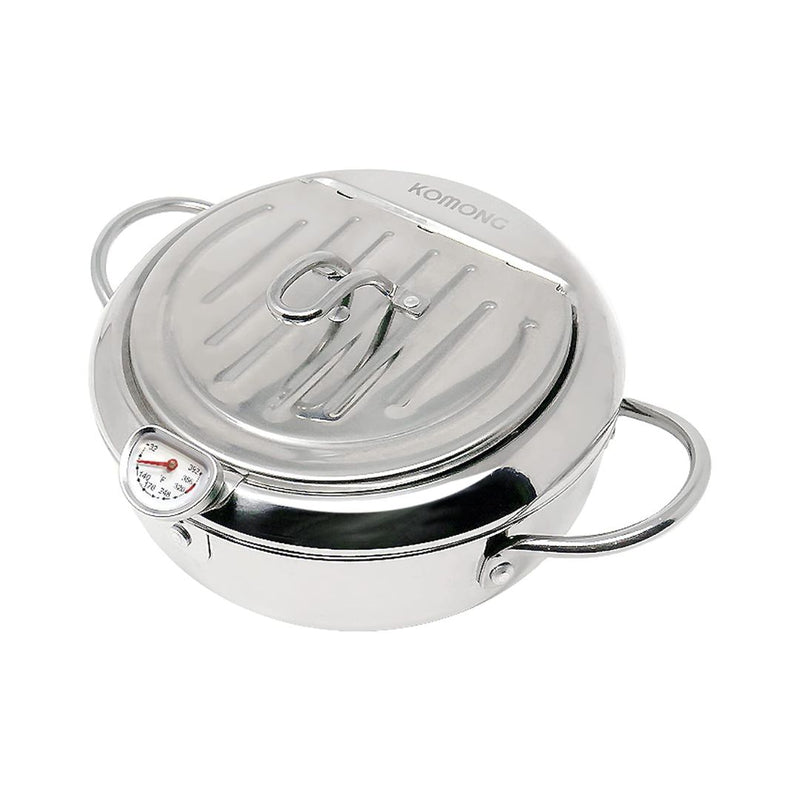 2.2L Deep Fryer Pot with Fahrenheit Thermometer