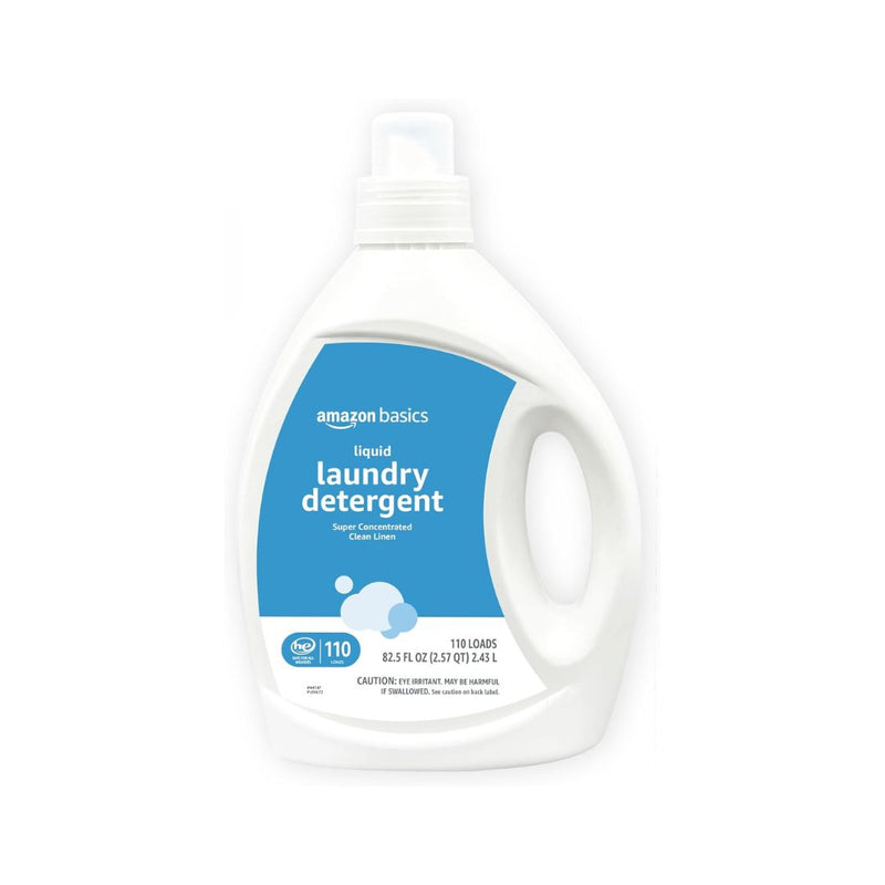 110 Loads Amazon Basics Concentrated Liquid Laundry Detergent (4 Scents)