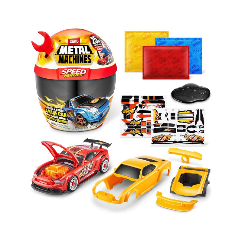 Metal Machines Speed Heroes – 20+ Surprises, Buildable Car