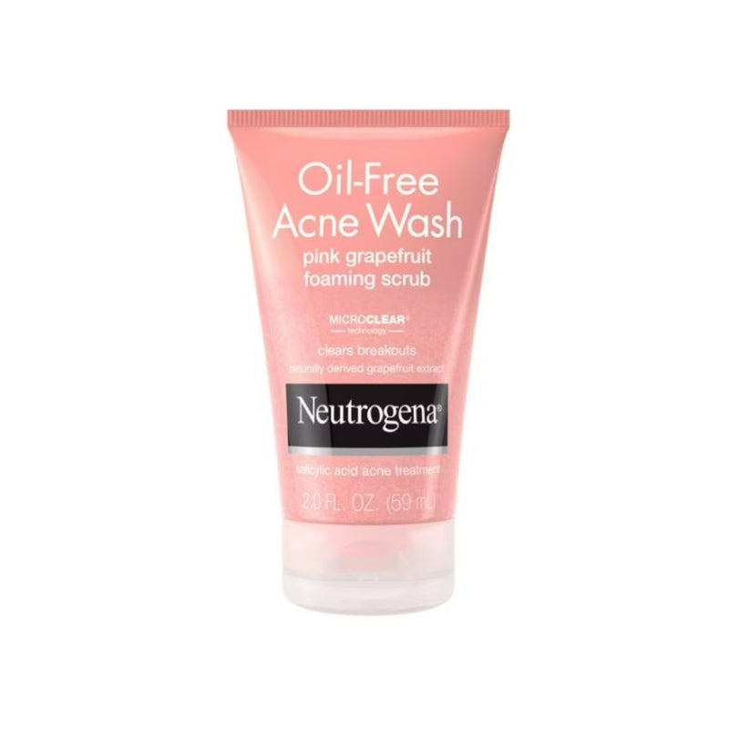 Neutrogena Oil-Free Pink Grapefruit Acne Wash Face Scrub + Get $3 Walmart Cash!