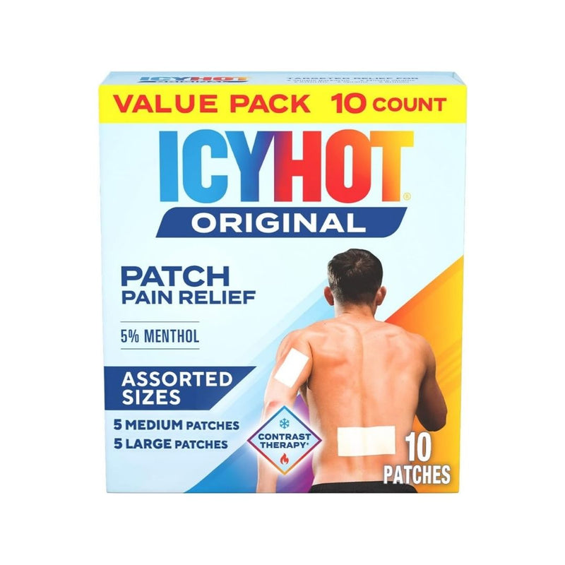 10-Count Icy Hot Original Pain Relief Patch Variety Pack
