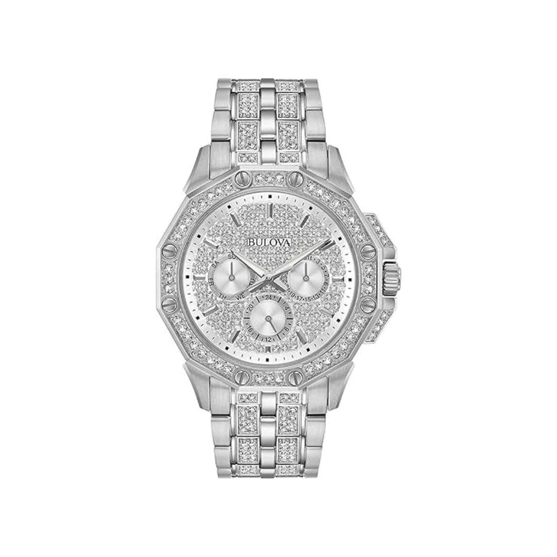 Bulova Men's Crystal Octava Chronograph Quartz Watch