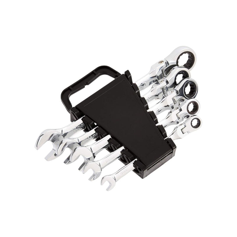 5-Pcs Amazon Basics Ratchet Wrenches Set