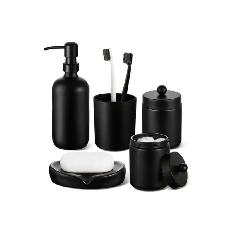 5 Piece Bathroom Accessories Set