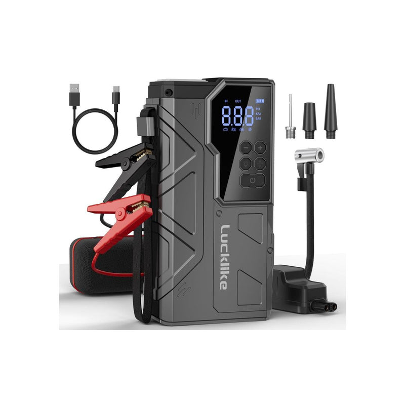 4000A Portable Jump Starter and Air Compressor